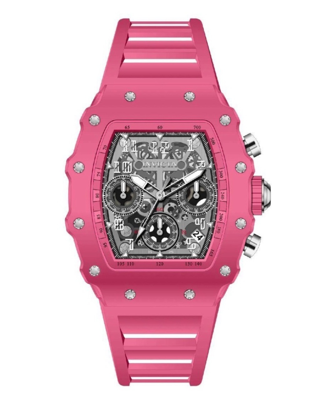 69609 - Invicta Racing Valxor Unisex Watch - 40mm, Pink